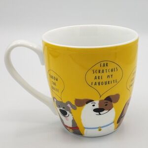 Tesco Dog's Thought Coffee Hot Cocoa Tea Mug Cup Fur Baby Puppy Dog Mom Dad